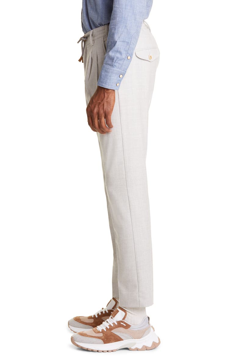 Wool Joggers, Alternate, color, LIGHT GREY