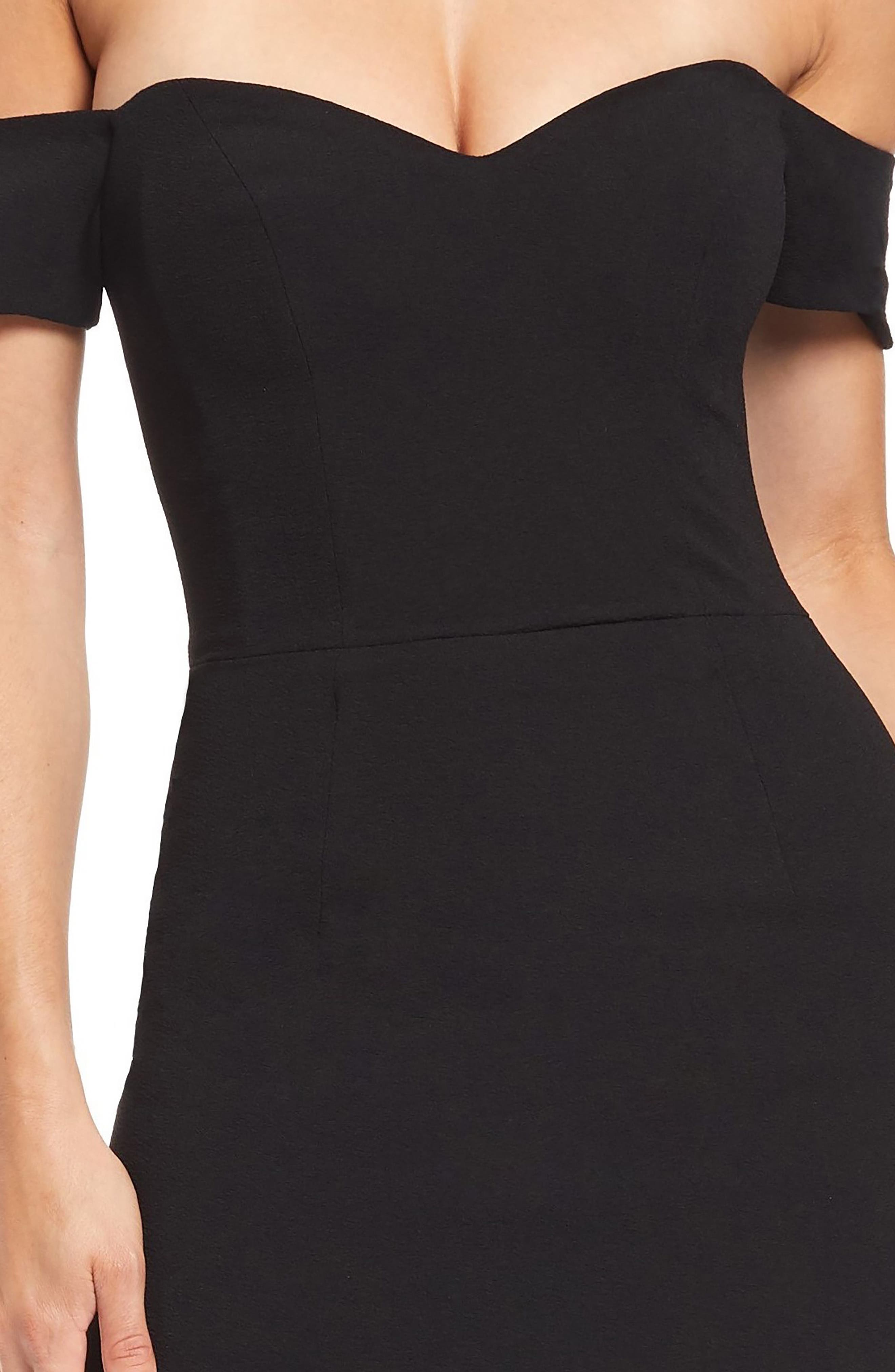 dress the population bailey off the shoulder bodycon dress Bailey Off the Shoulder Body-Con Dress (Women)