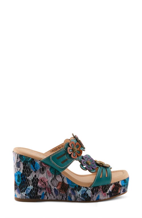 L'artiste By Spring Step Caprice Wedge Sandal