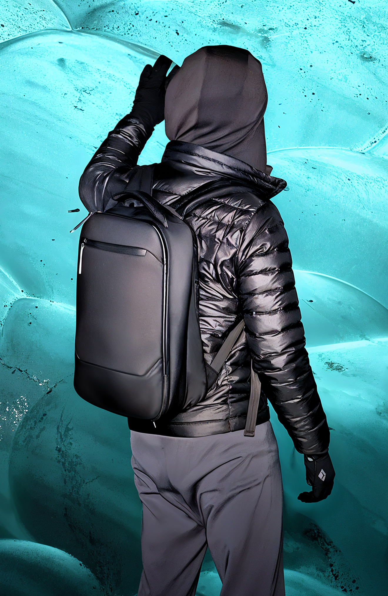 Odyssey Backpack, Alternate, color, Gotham (Black)