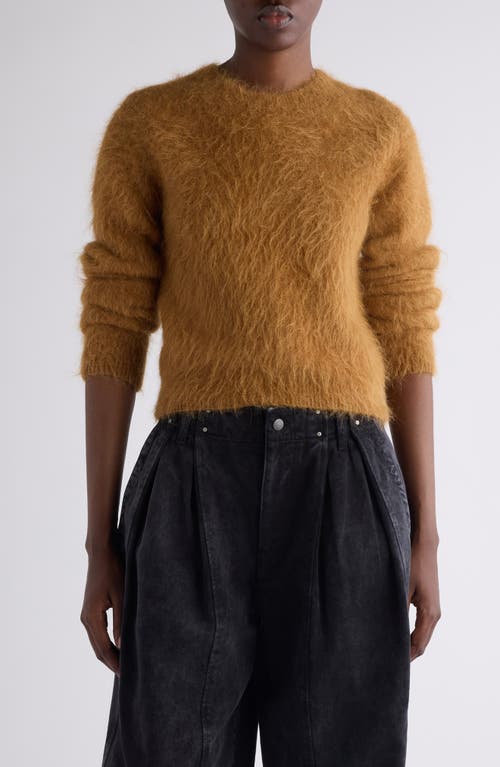 Isabel Marant Hermine Alpaca Blend Sweater In Brown