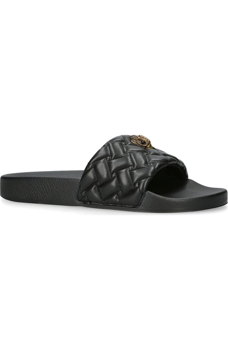 Kurt Geiger London Meena Eagle Slide Sandal, Main, color, Black