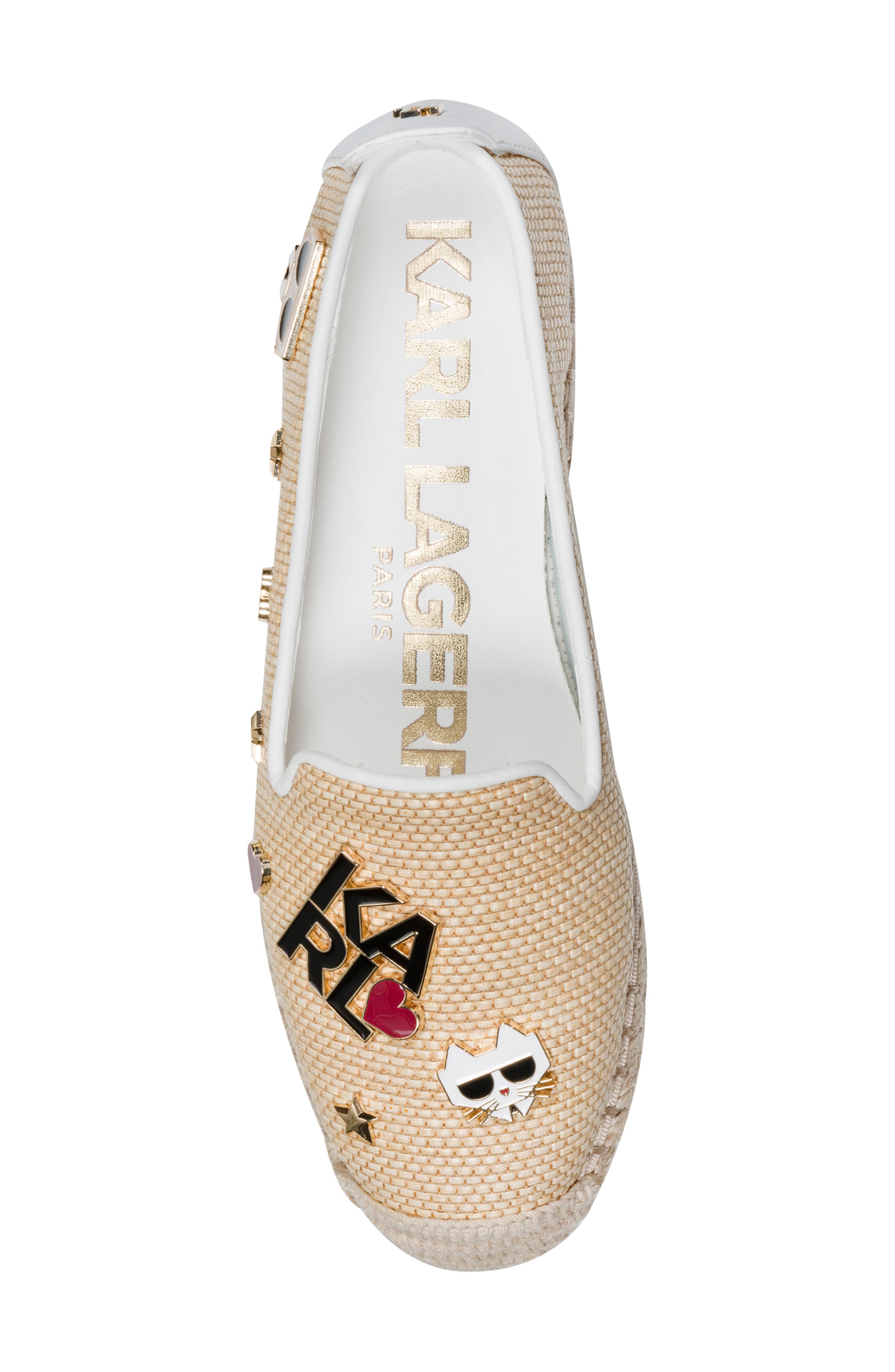 Malvie Espadrille Flat, Alternate, color, NATURAL/ BRIGHT WHITE