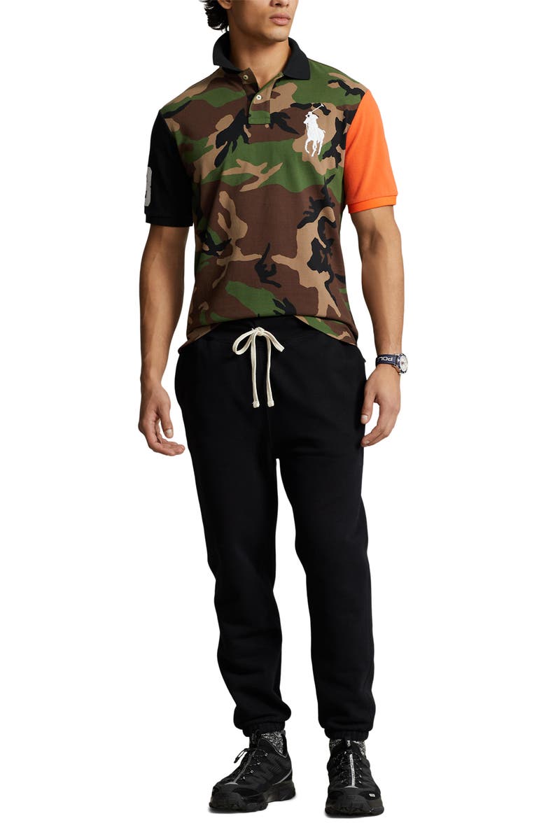 Polo Ralph Lauren Cotton Mesh Polo, Alternate, color, Manzanilla Multi