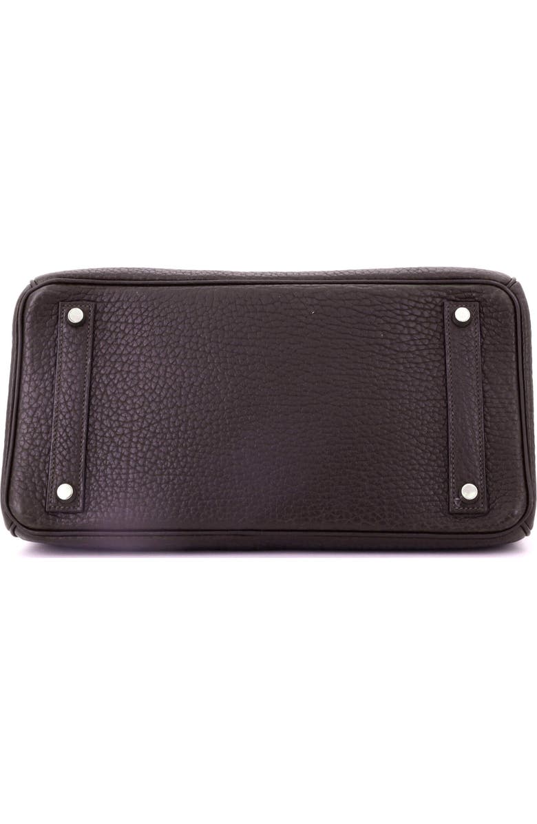 Pre-Owned Hermes HAC Birkin Bag Brown Fjord with Palladium Hardware 32, Alternate, color,