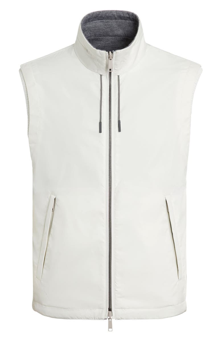 ZEGNA Zephyr Reversible Vest, Alternate, color, White