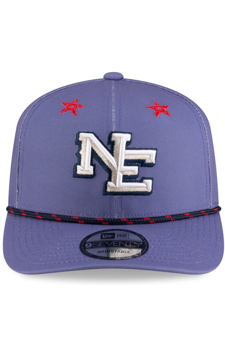 New Era Men's New Era  Meadow Blue New England Patriots 2025 Rivalries Collection Sideline 9SEVENTY Adjustable Hat, Alternate, color, 