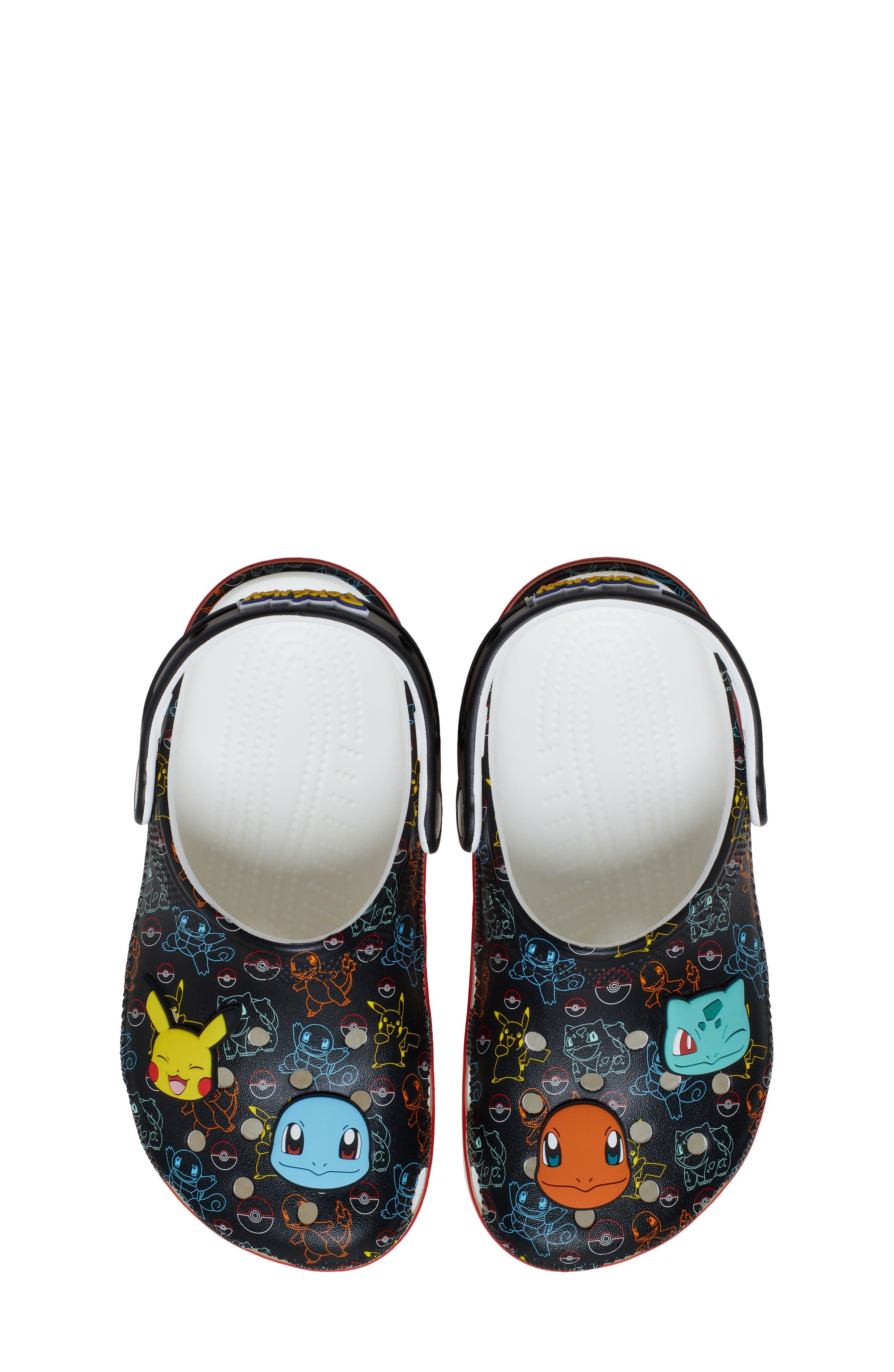 CROCS x Pokémon Kids' Classic Clog, Alternate, color, Black