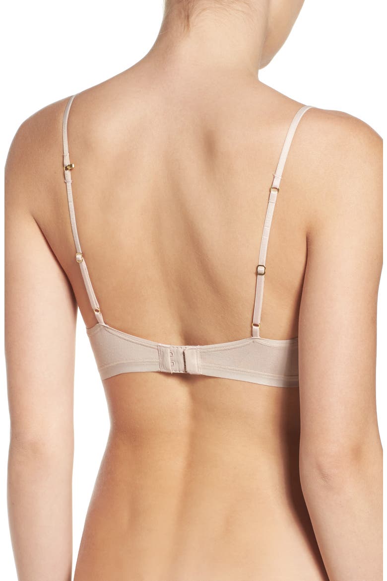 Understated Underwire Contour Bra, Alternate, color, LIGHT MOCHA