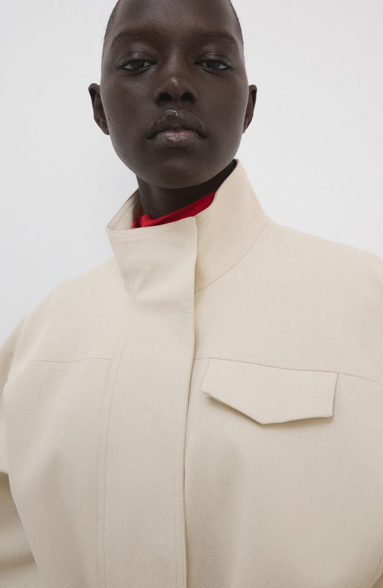 MANGO Belted Jacket, Alternate, color, 