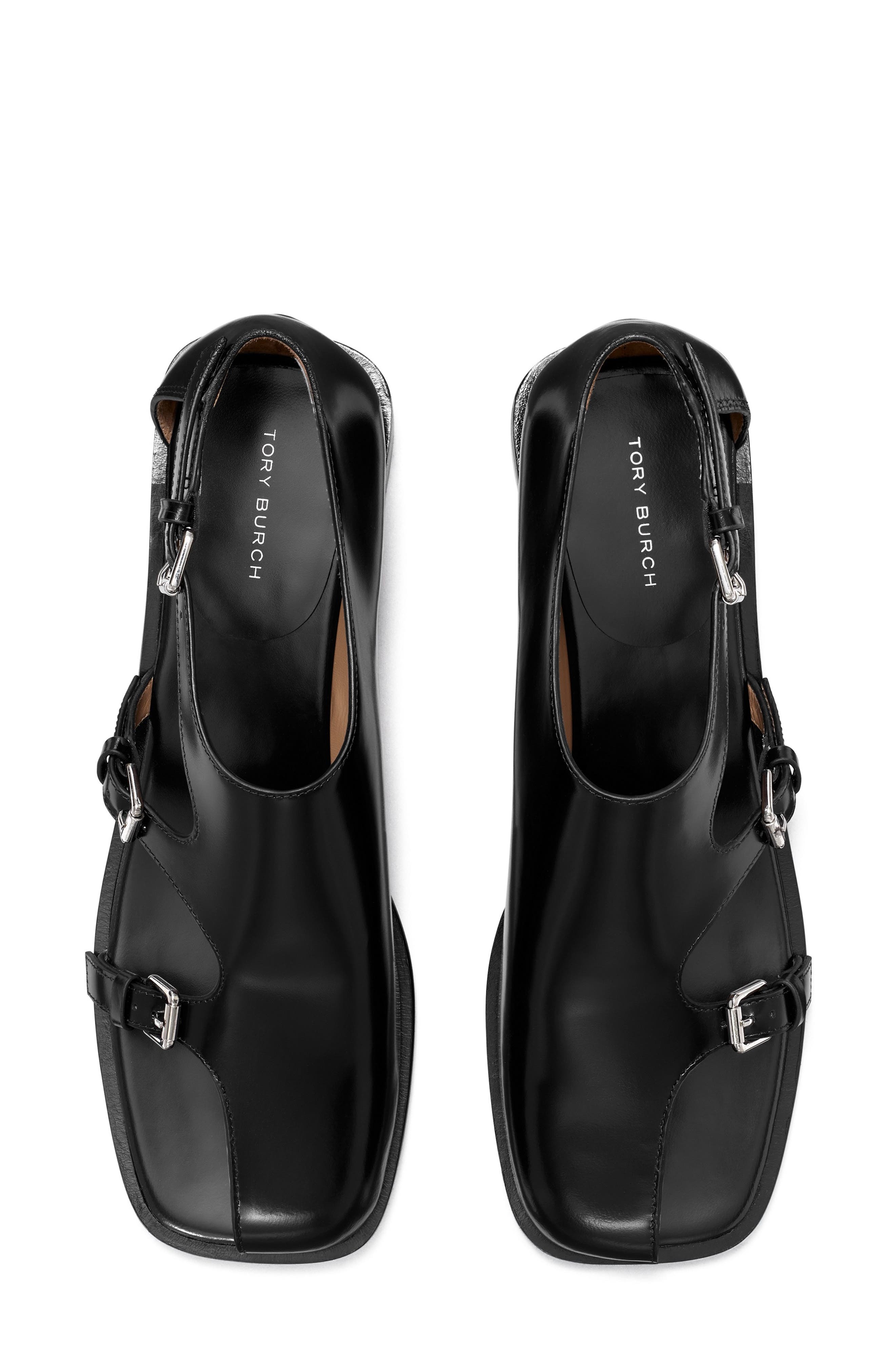 Tory Burch Double Monk Strap Shoe, Alternate, color, 