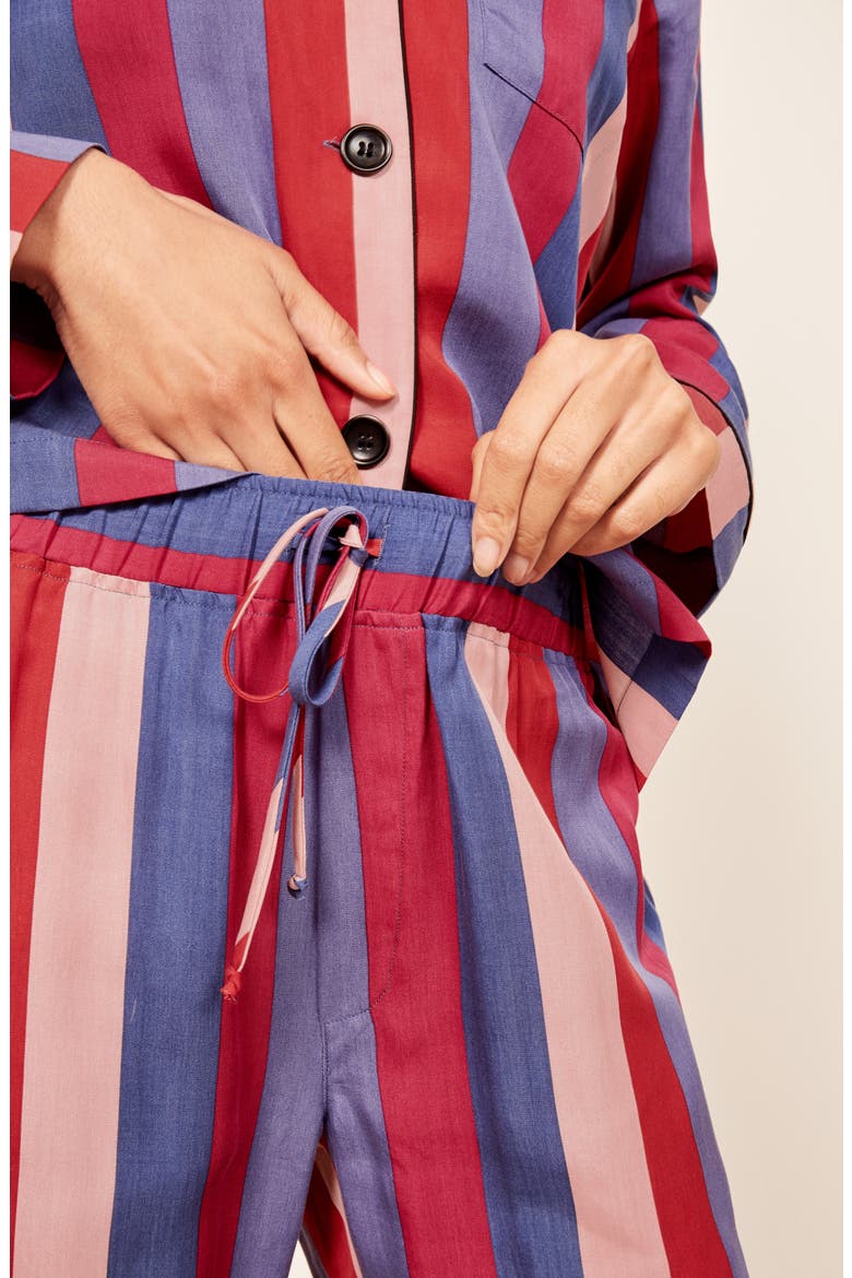 Stripe Pajamas, Alternate, color, DISCO STRIPE