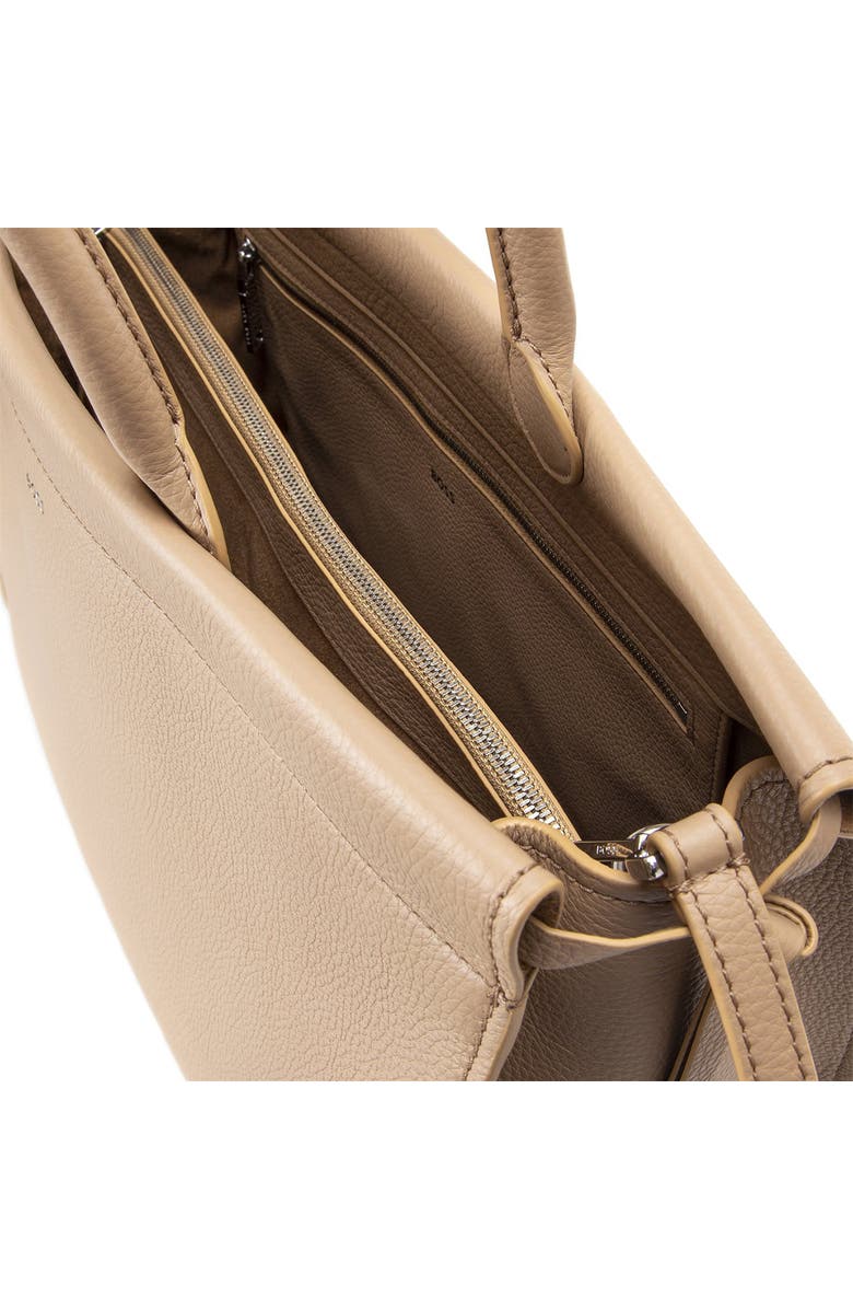 BOSS Katlin Leather Tote, Alternate, color,