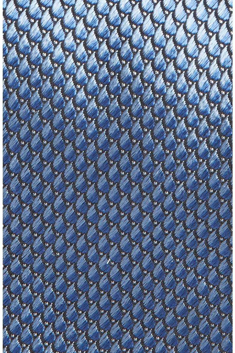 Teardrop Silk Tie, Alternate, color, LIGHT BLUE