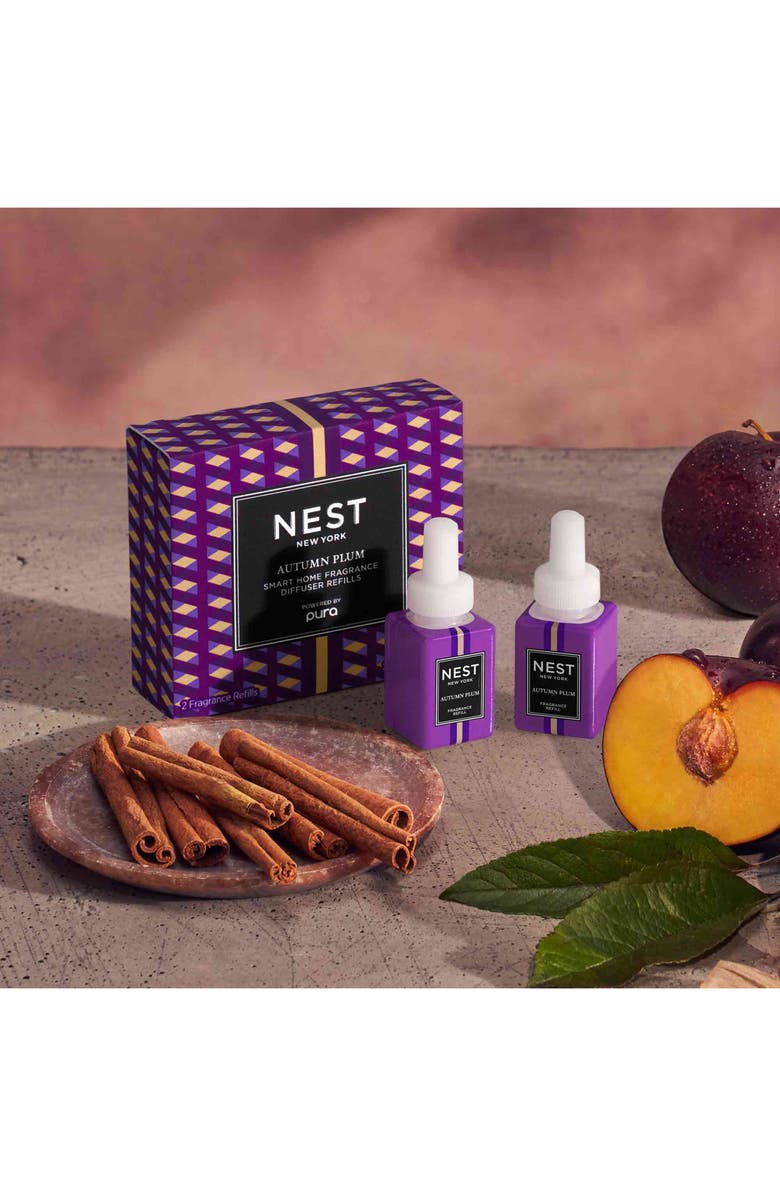 NEST New York Pura Smart Home Autumn Plum Fragrance Diffuser Refill, Alternate, color, 