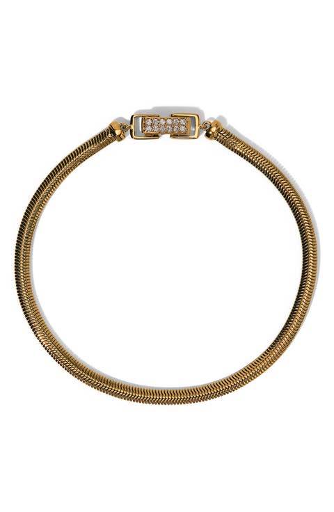 Celine Snake Chain Bracelet