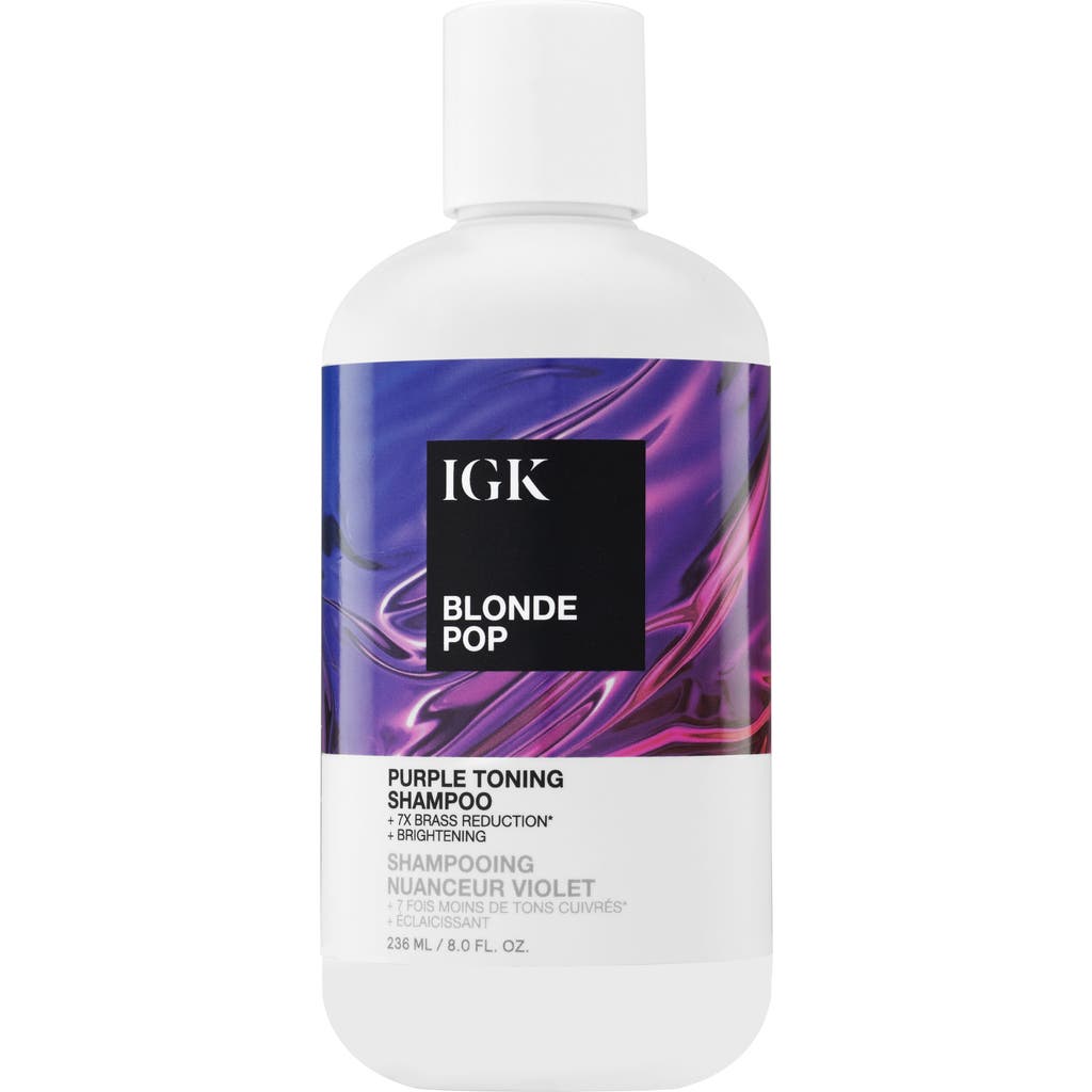 IGK Blonde Pop Toning Shampoo  product