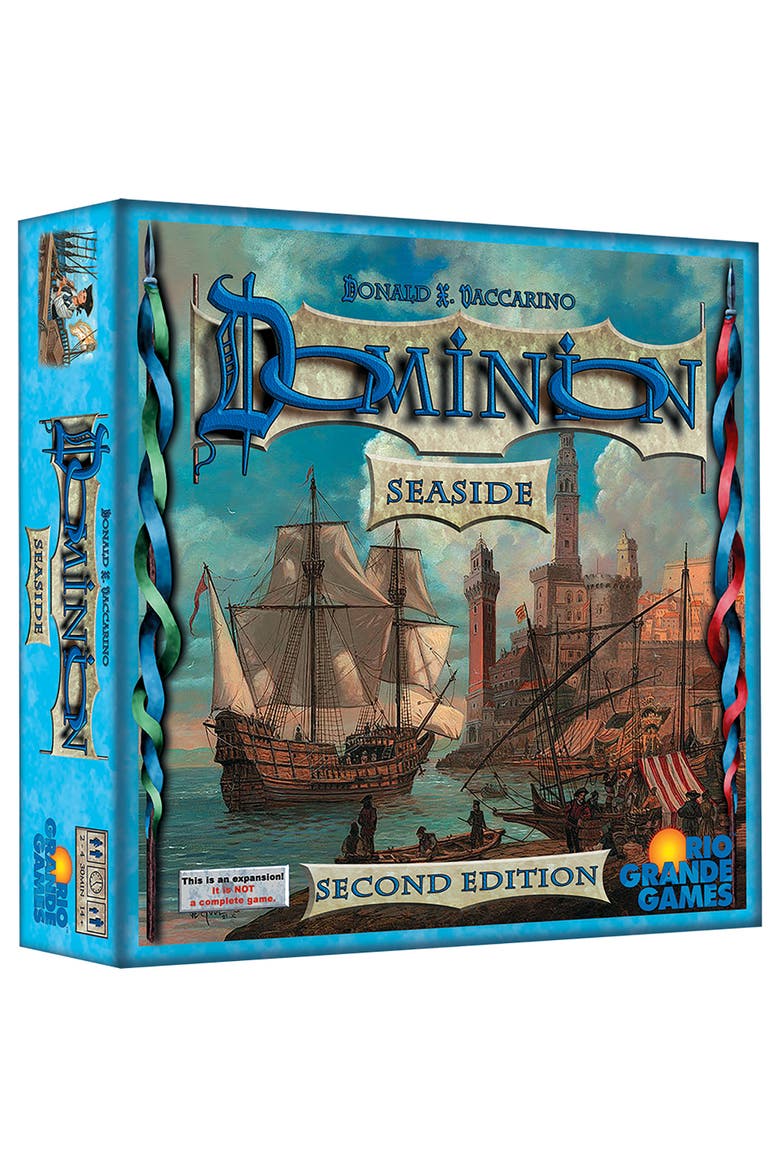 Dominion Seaside 2nd Edition Expansion Board Game, Main, color, Multicolored
