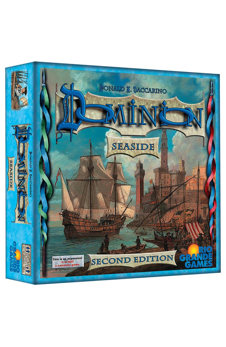 RIO Grande Games ACH Dominion Seaside 2nd Edition Expansion Board Game, Main, color, Multicolored