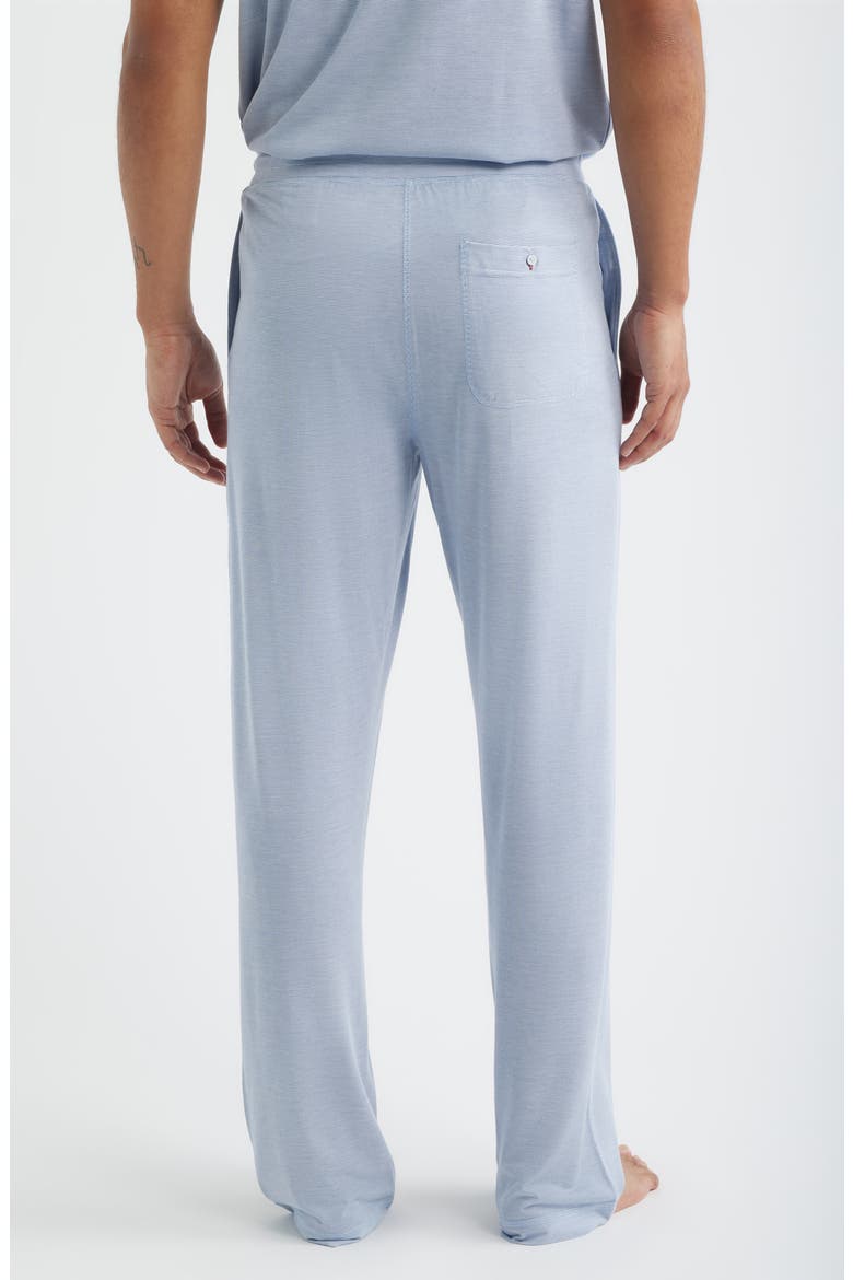 Feeder Stripe Modal Blend Pajama Pants, Alternate, color, BLUE STRIPE