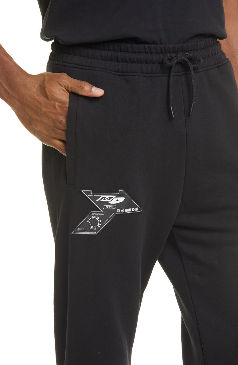 Marcelo Burlon Logo Patch Sweatpants, Alternate, color, 
