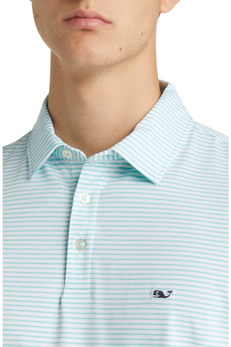 Bradley Stripe Sankaty Performance Polo, Alternate, color, ANDROS BLUE TEJEDA