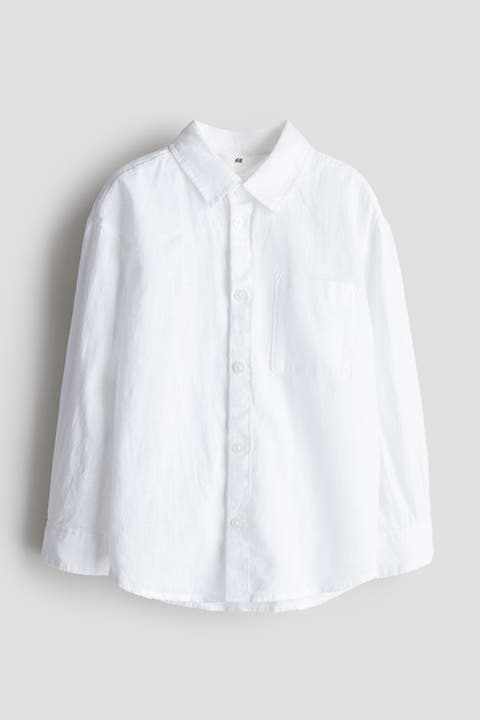 Linen-blend Shirt