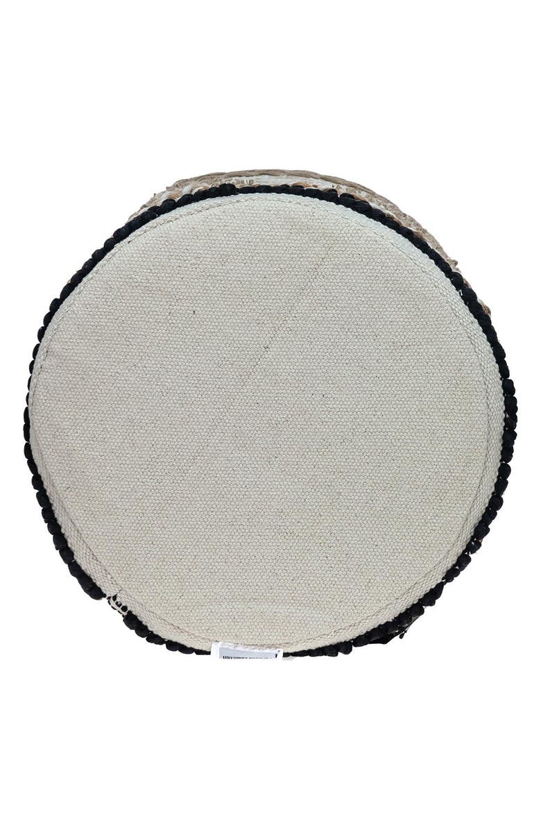 PARKLAND COLLECTION Bohemian Foot Stool, Alternate, color, Beige