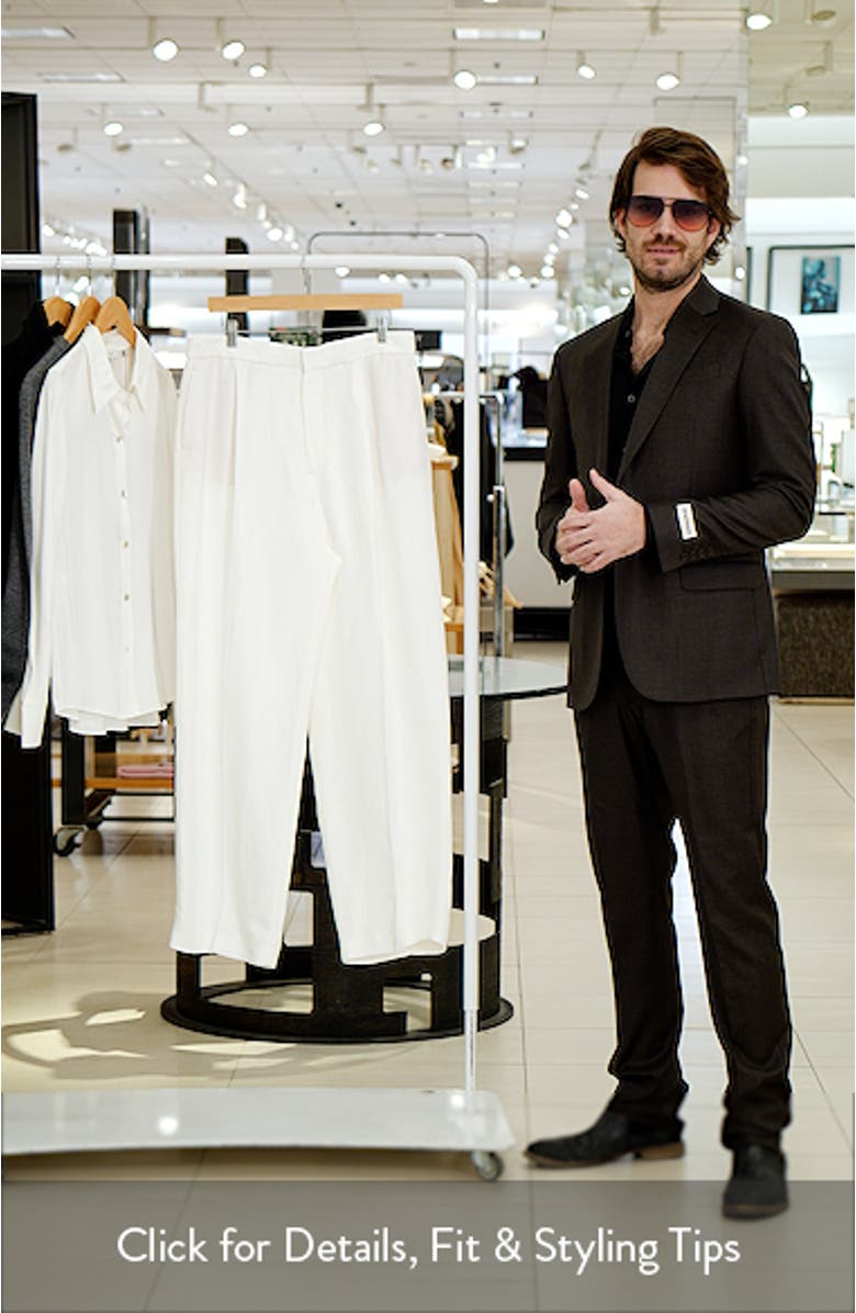 Pleated Straight Leg Pants, sales video thumbnail