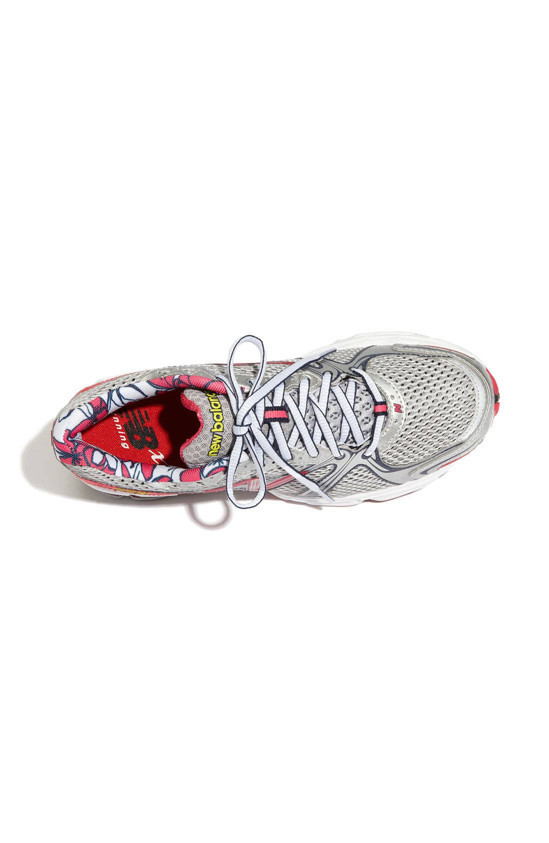 '880' Running Shoe, Alternate, color, MEDIUM GREY/ PINK