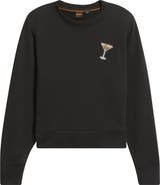 BOSS Orange Ellison Beaded Sweatshirt