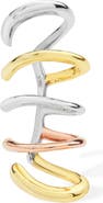 Lucy Quartermaine Waterfall High Ear Multi Colour Cuff