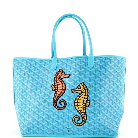 Anjou Reversible Tote Printed Coated Canvas PM