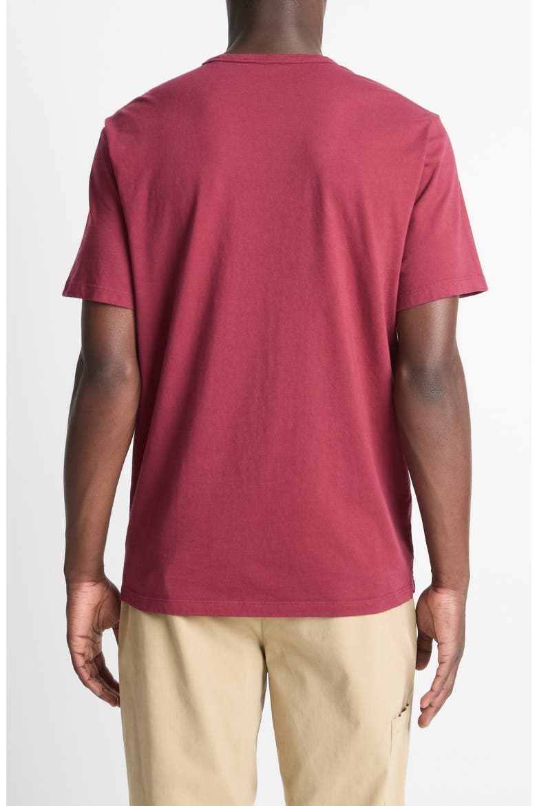 Solid T-Shirt, Alternate, color, WASHED PORT