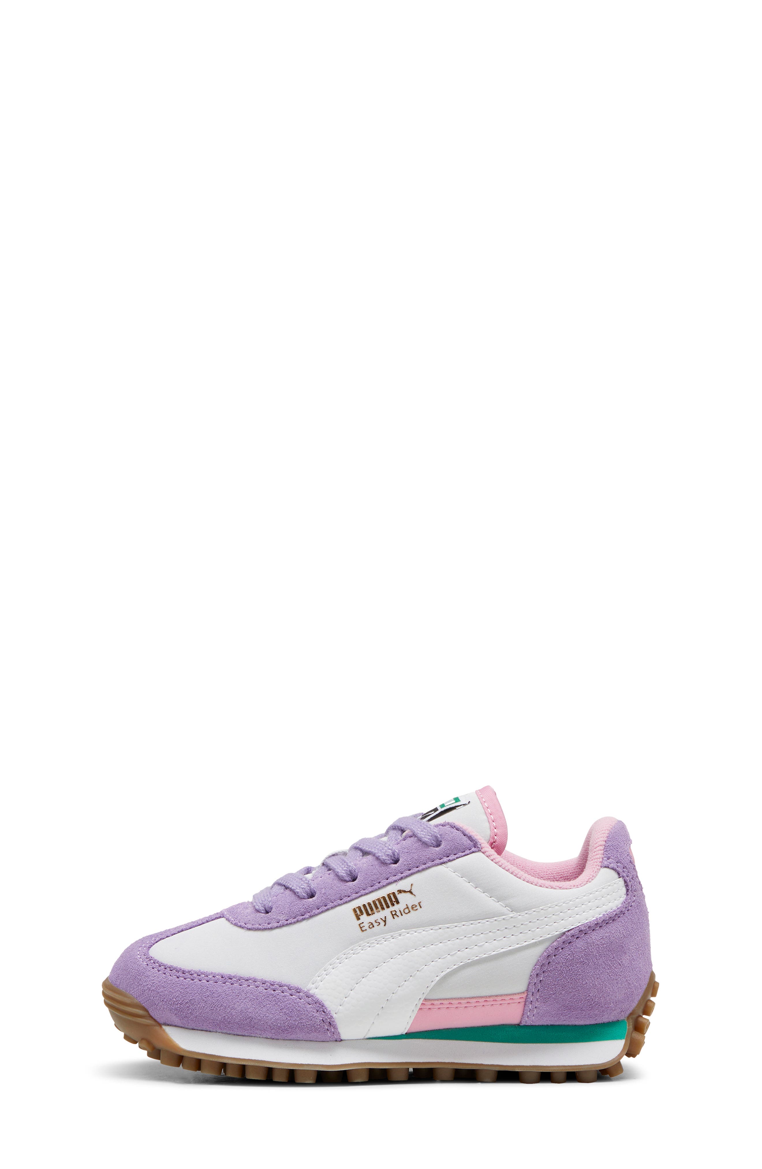 PUMA Kids' Easy Rider Sneaker, Alternate, color, Silver Mist-Puma White