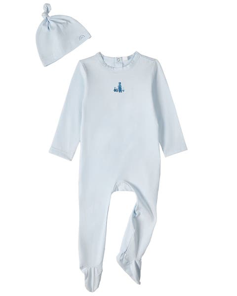 2 Piece Cotton Rich Footie Set