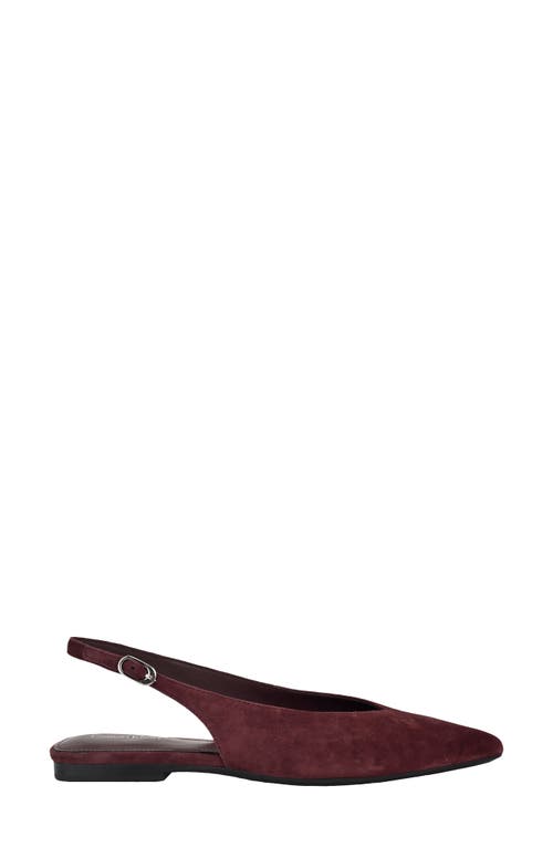 Calvin Klein Galiana Slingback Pointed Toe Flat