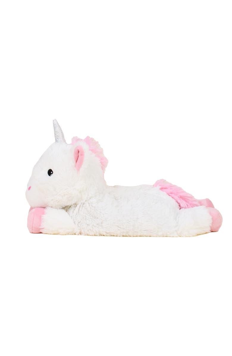 Warmies Laying Down Unicorn Plush Toy, Alternate, color, Multi Color