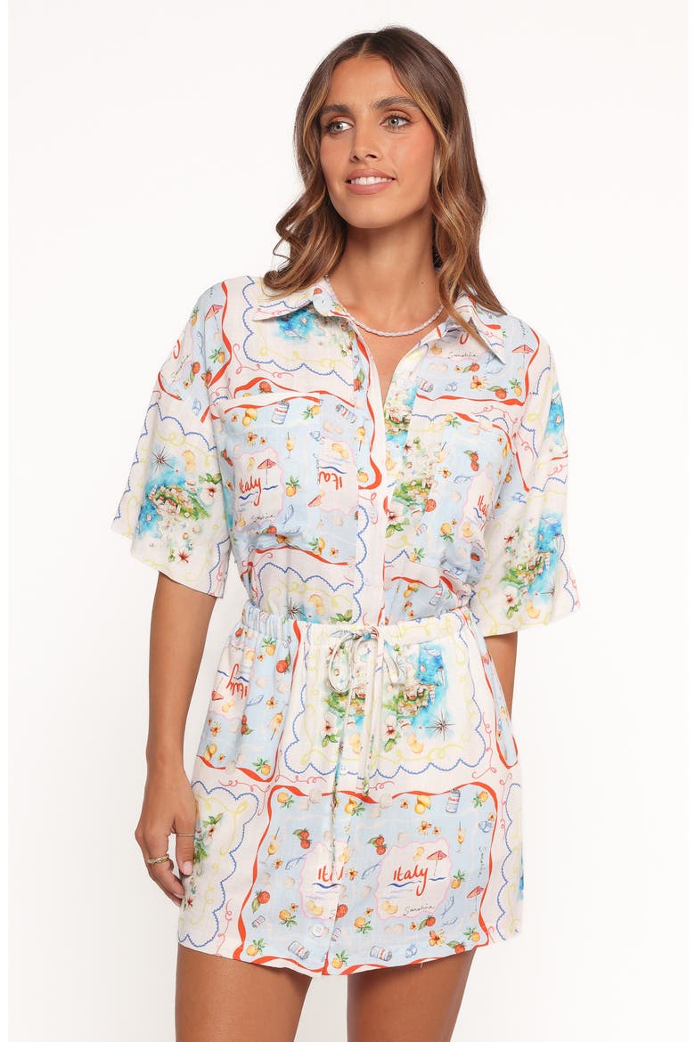 Abella Print Miniskirt, Alternate, color, LUCIA