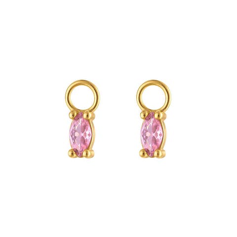 Pavé Gold Earring Charm