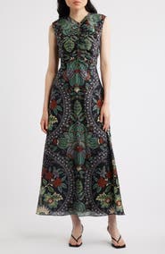 Elie Tahari The Kinsley Print Maxi Dress