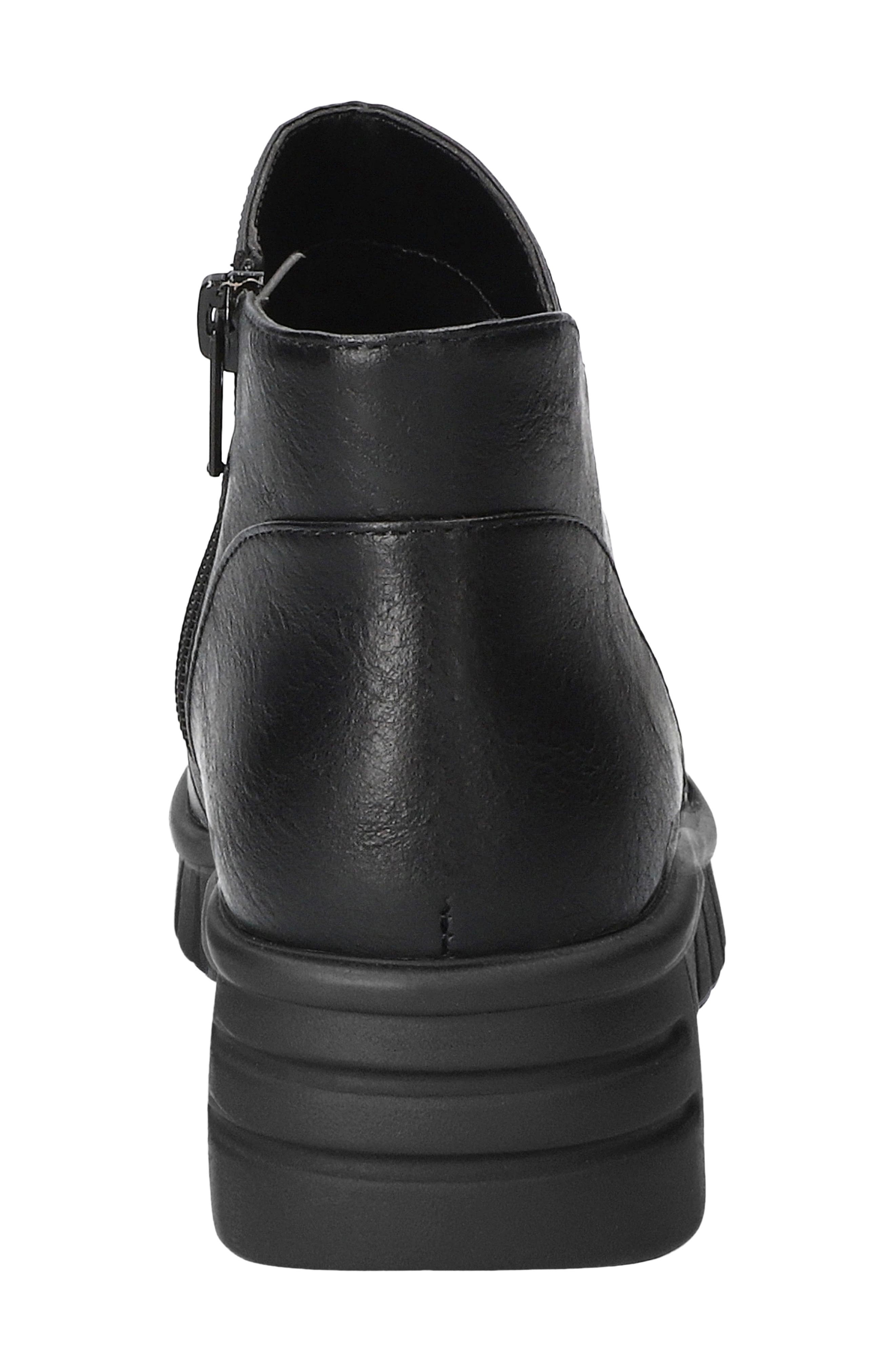 EASY STREET Rayleen Wedge Bootie, Alternate, color, Black