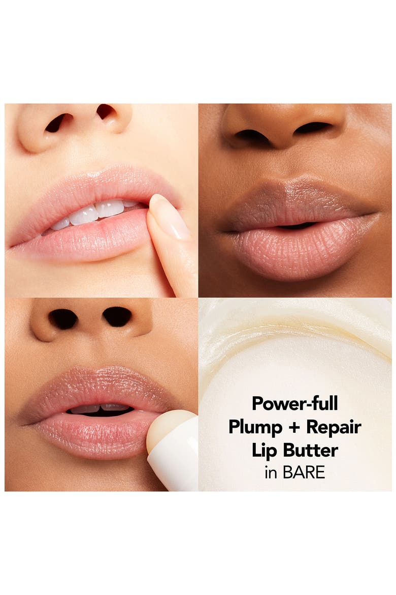 Power-Full Plump + Repair Lip Butter, Alternate, color, CLEAR