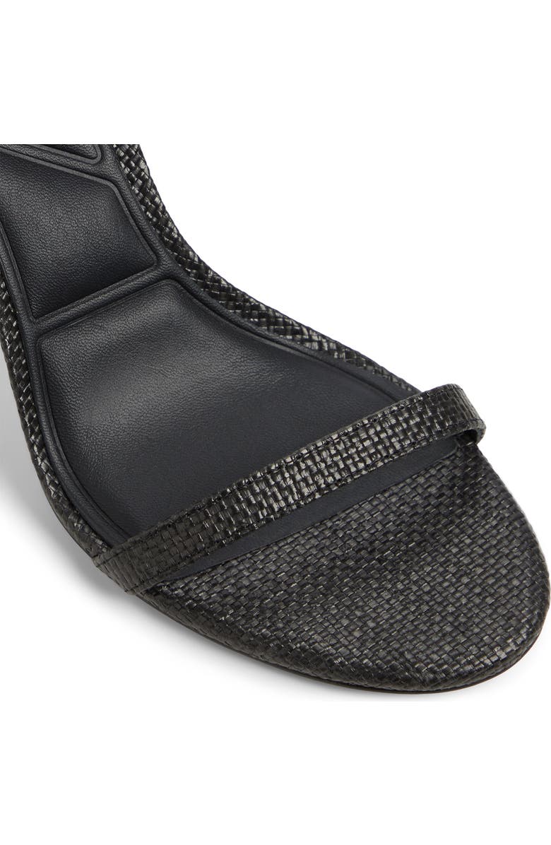 ALDO x Disney Ursula Ankle Strap Sandal, Alternate, color, Black