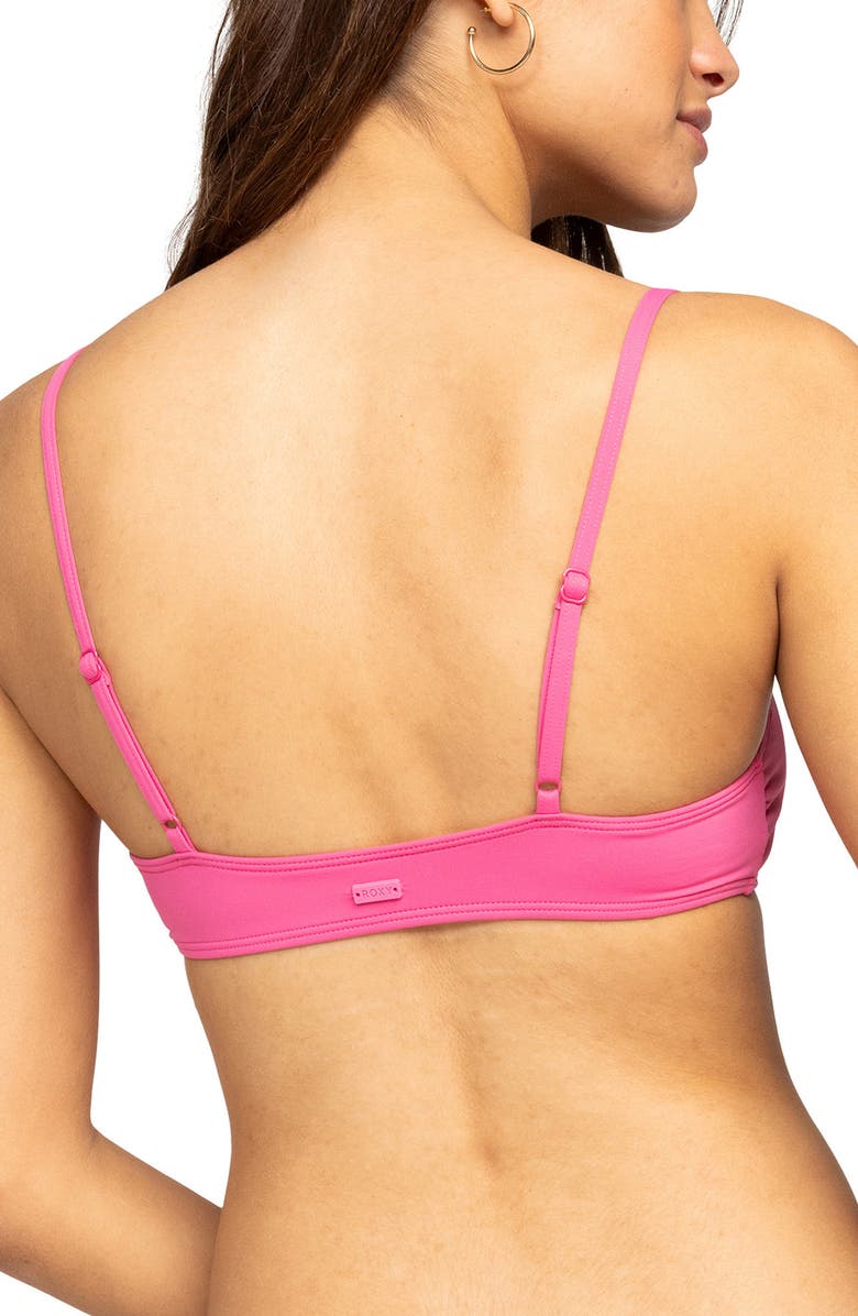 Roxy Beach Classics Bralette Bikini Top, Alternate, color,