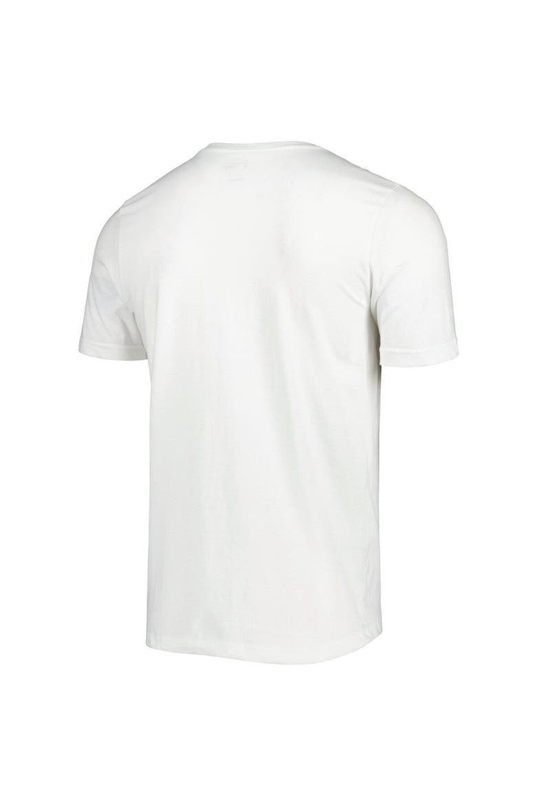 Men's adidas White Miami Hurricanes Pride Fresh T-Shirt, Alternate, color, White