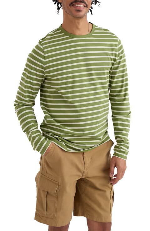 Sailor Stripe Long Sleeve Organic Cotton T-Shirt