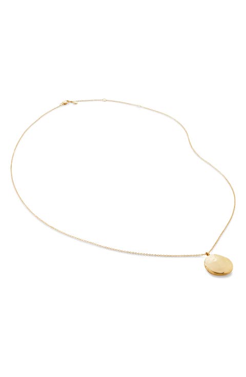 Siren Locket Pendant Necklace