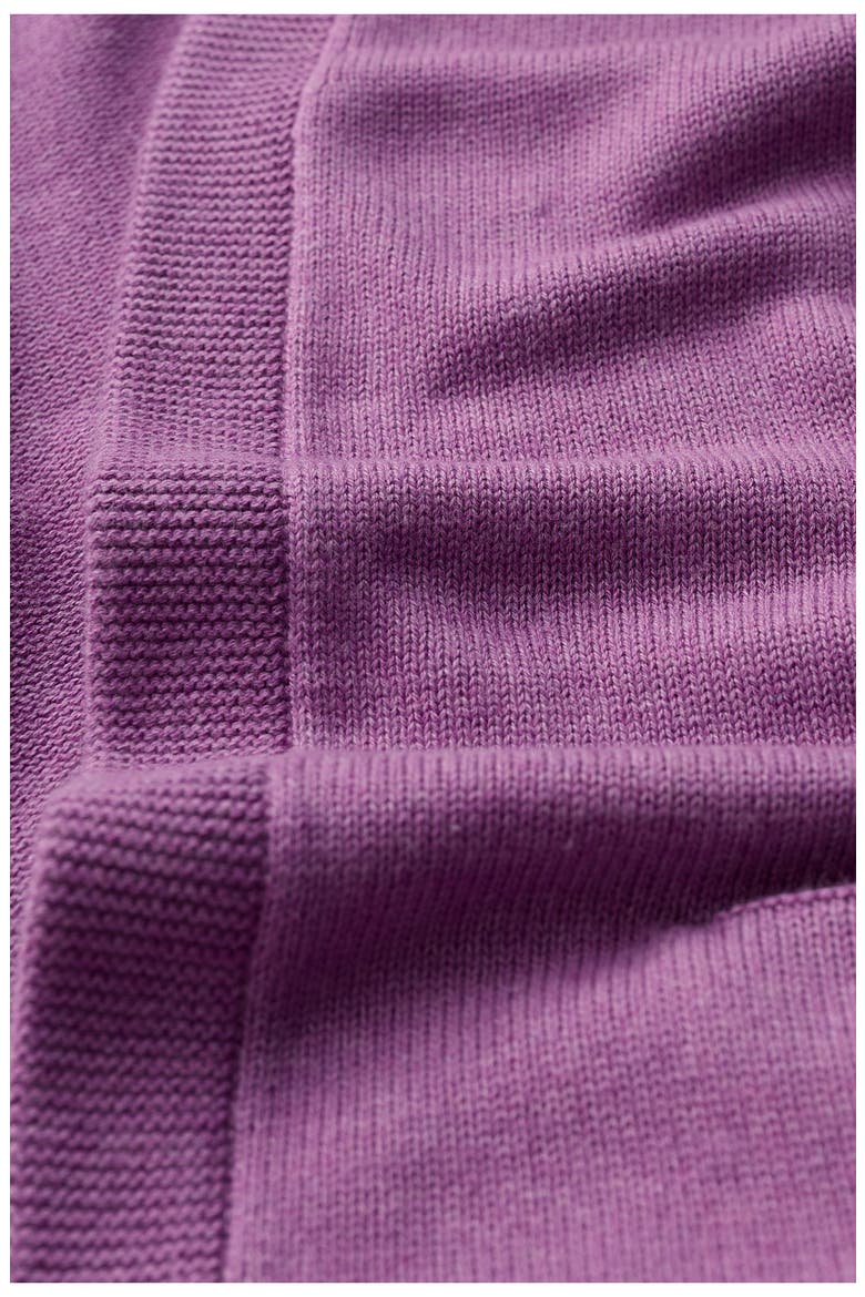 Riverboat Organic Cotton Cardigan, Alternate, color, ORCHID