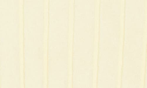 Nordstrom Rack Tipped Short Sleeve Ribbed Sweater In Yellow Pale- Ivory Tipping